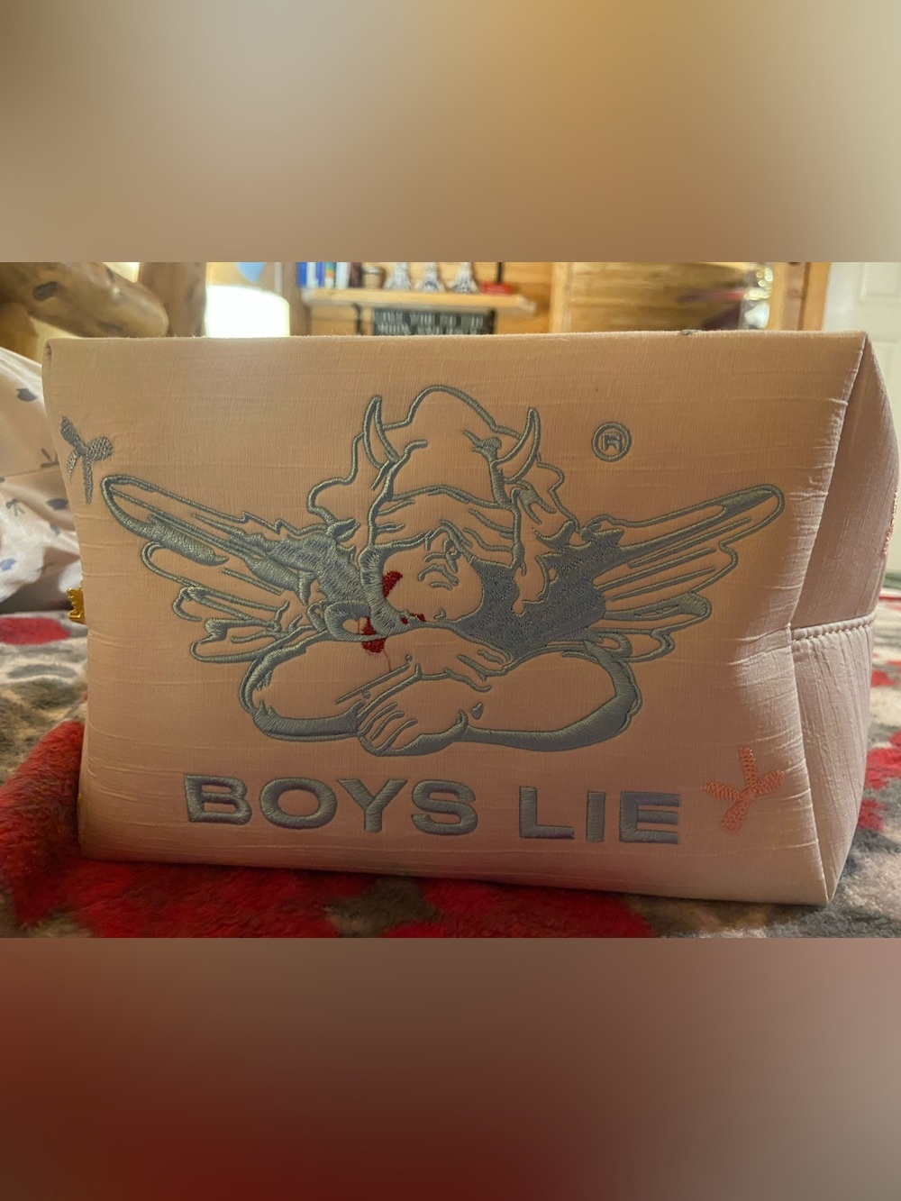 BOWS RULE BOYS DROOL POUCH